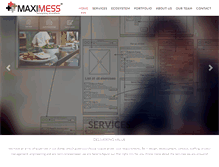 Tablet Screenshot of maximess.com